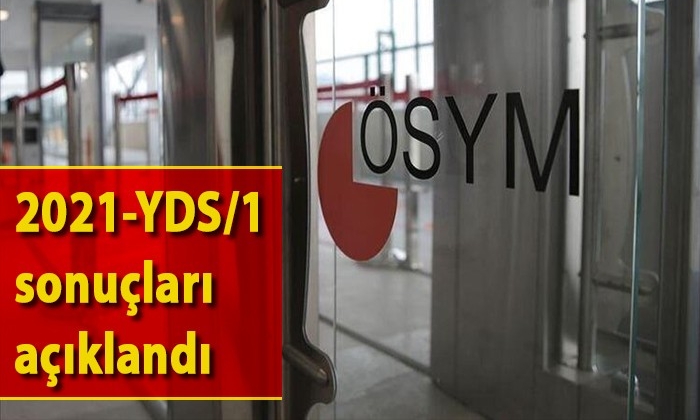 2021-YDS/1 sonuçları açıklandı