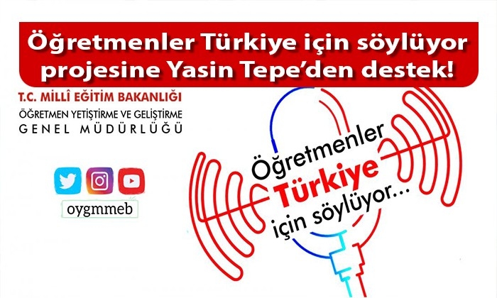 Öğretmenler Türkiye için söylüyor