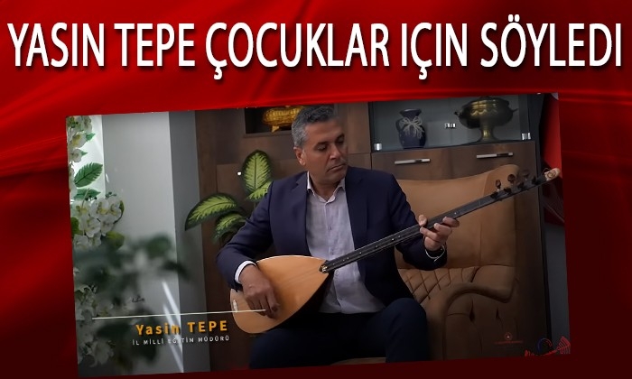 Öğretmenler çocuklar için türkü söyledi