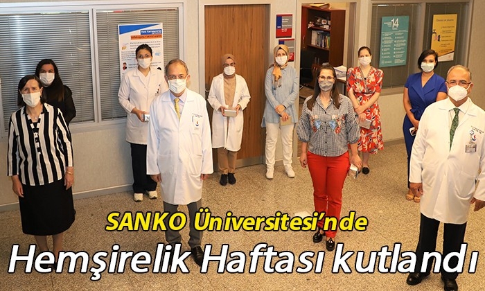 SANKO Üniversitesi’nde Hemşirelik Haftası kutlandı