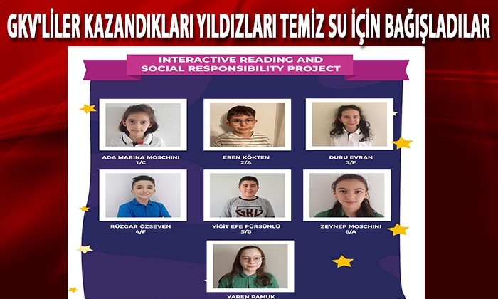 GKV'liler Kazandıkları Yıldızları Temiz Su İçin Bağışladılar
