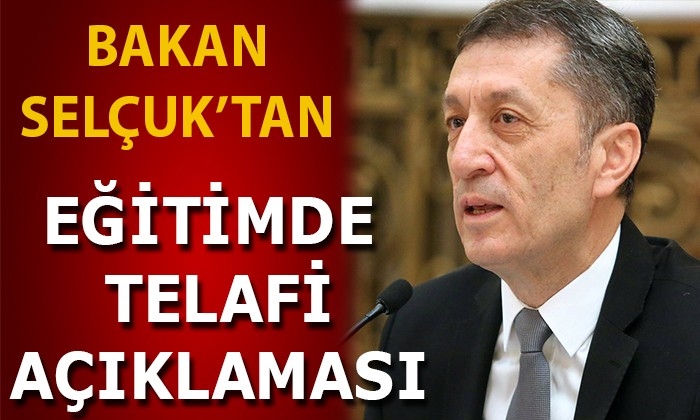 Bakan Selçuk'tan 'eğitimde telafi' açıklaması