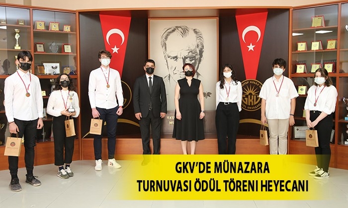 GKV’de Münazara Turnuvası Ödül Töreni heyecanı