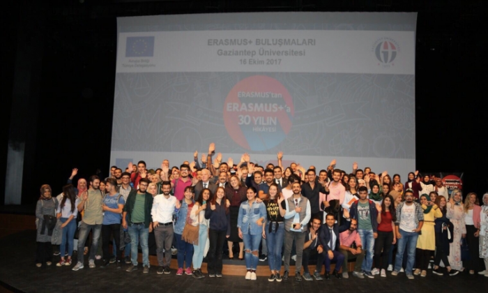 Gaziantep'te Erasmus'un 30 yıllık hikayesi anlatıldı