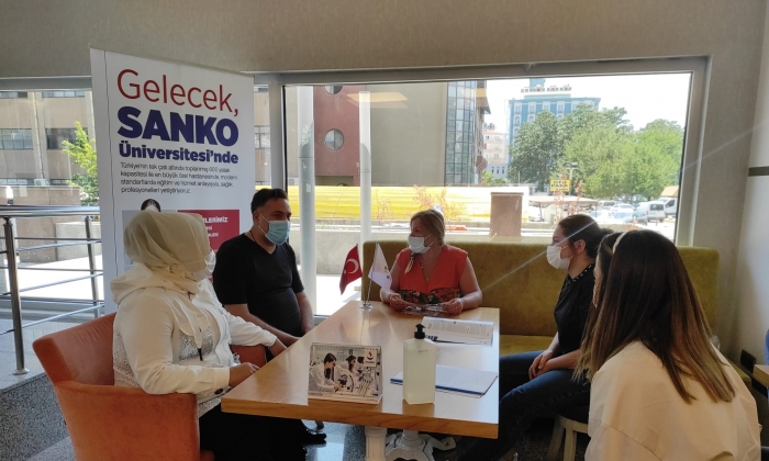 SANKO Üniversitesi tanıtım günleri yoğun ilgi görüyor