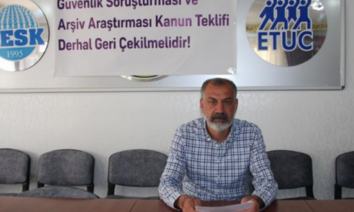 Eğitim Sen Gaziantep Şube Başkanı Ömer Parlakçı: Sınıf kapanmasının önüne geçilmeli