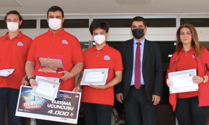 TEKNOFEST 2021 Yarışması’nda Başarılı olan GKV’lilere ödül