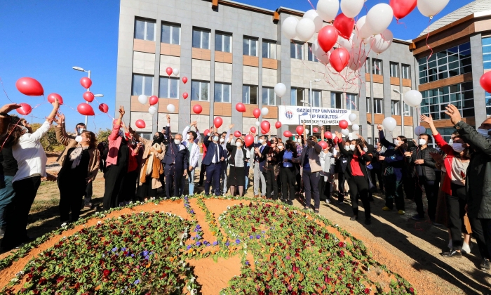 GAÜN’de balon uçurarak organ bağışı çağrısı