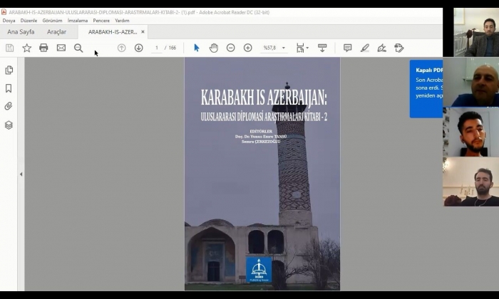 Karabağ zaferinin 1.yıl anısına online konferans