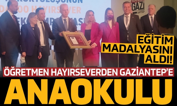100 hayırseverden biri öğretmen