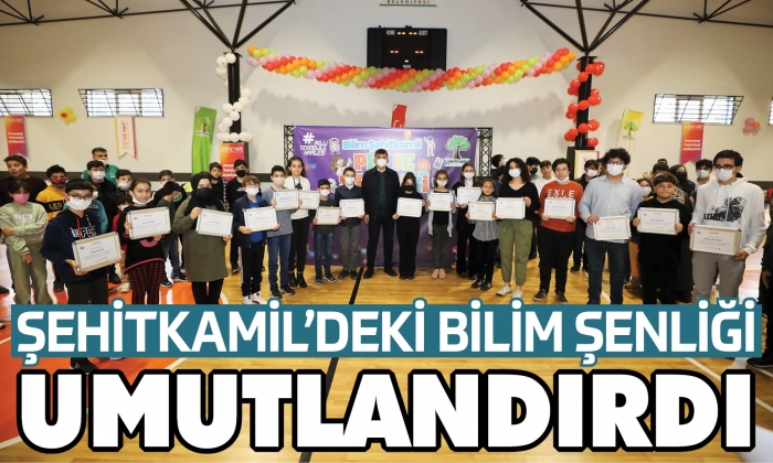 Şehitkamil’deki bilim şenliği, ‘umutlandırdı’
