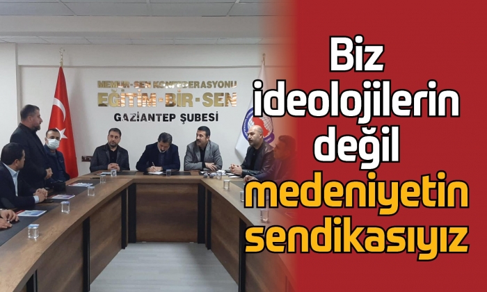 Eğitim-Bir-Sen Gaziantep şubesi İl Divan Toplantısı Yapıldı