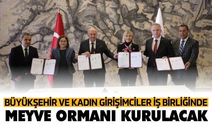 Yeşil Gaziantep için yeni orman!