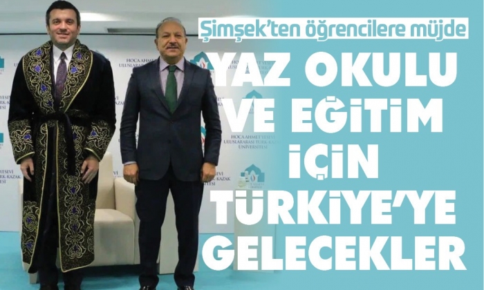 Şimşek’ten öğrencilere müjde