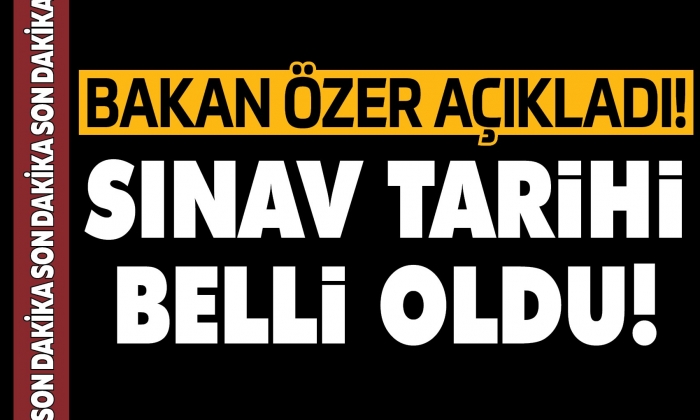 Bakan Özer’den son dakika LGS açıklaması