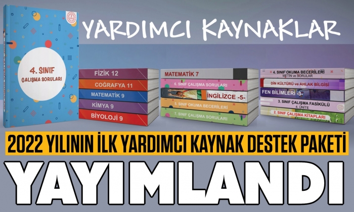 2022 yılının ilk yardımcı kaynak destek paketi yayımlandı