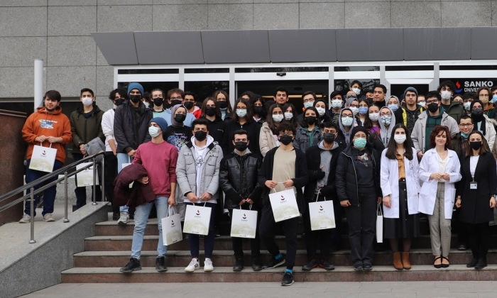 Vehbi Dinçerler Fen Lisesi öğrencilerine SANKO üniversitesi tanıtıldı