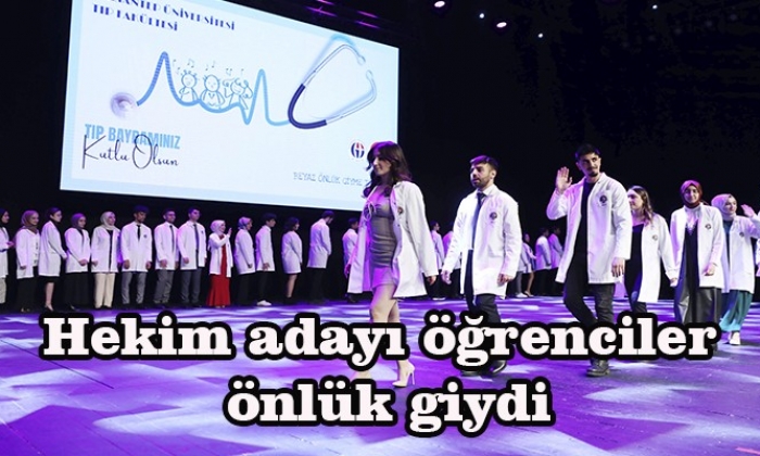 Hekim Adayı Öğrenciler Önlük Giydi