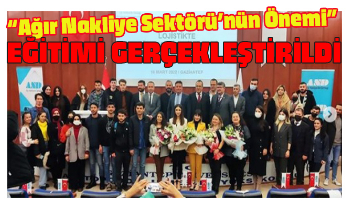 “Ağır Nakliye Sektörü’nün Önemi” Eğitimi Gerçekleştirildi