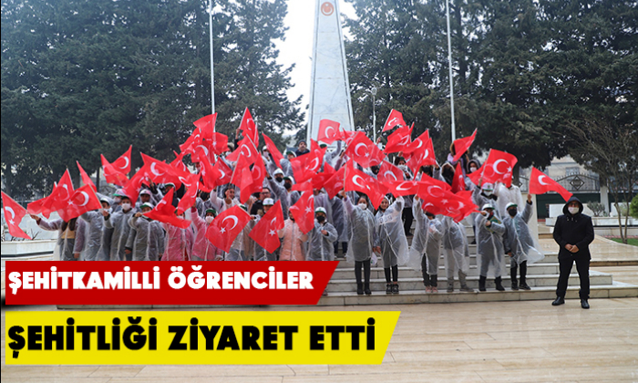 ŞEHİTKAMİLLİ ÖĞRENCİLER ŞEHİTLİĞİ ZİYARET ETTİ