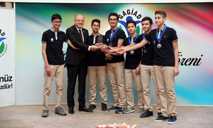 GAGİAD'an Özel Sanko Okulları'na  "Genç Yetenekler" ödülü