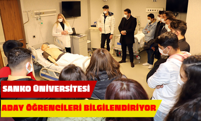 SANKO ÜNİVERSİTESİ ADAY ÖĞRENCİLERİ BİLGİLENDİRİYOR
