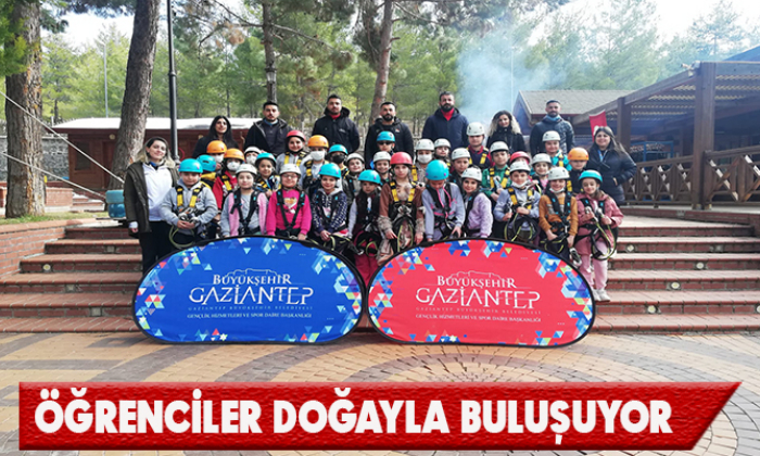 ÖĞRENCİLER DOĞAYLA BULUŞUYOR