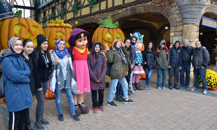 Gaziantep TEOG birincileri Almanya kampında
