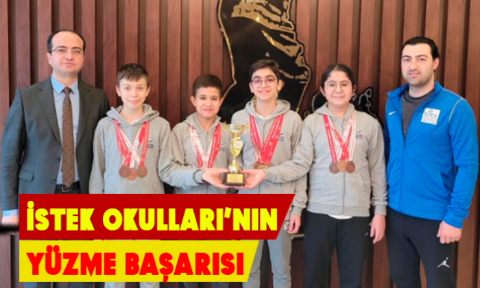 İSTEK OKULLARI'NIN YÜZME BAŞARISI