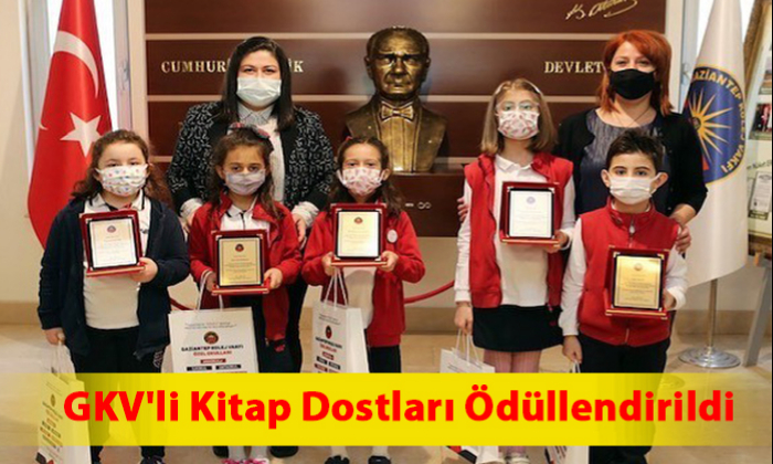 GKV'li kitap dostları ödüllendirildi