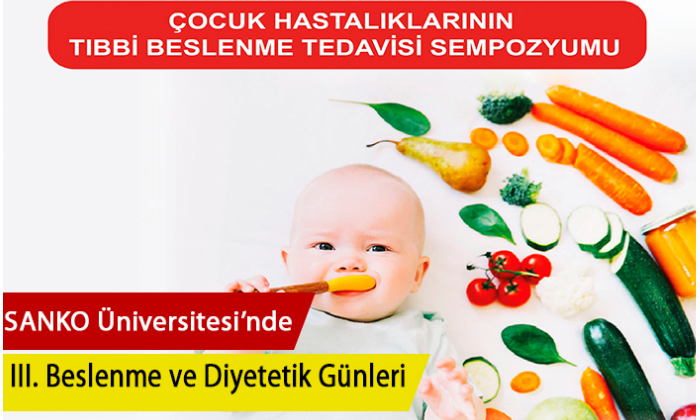 SANKO Üniversitesi'nde III. Beslenme ve Diyetetik Günleri