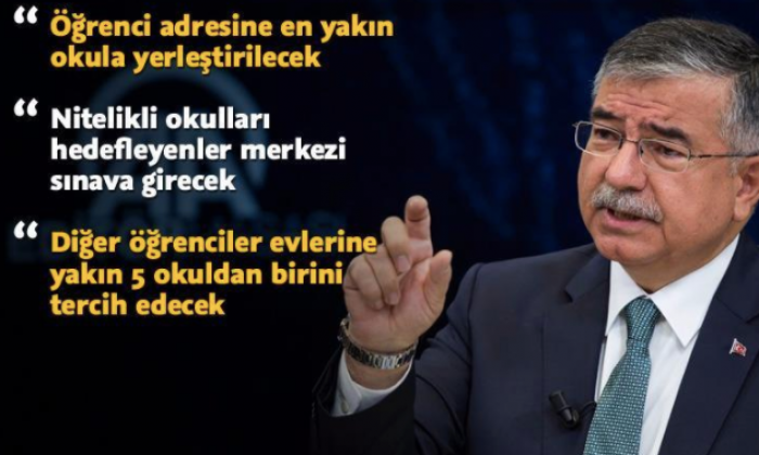 TEOG'un yerine yeni sistem geldi