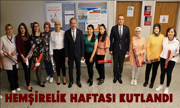 HEMŞİRELİK HAFTASI KUTLANDI