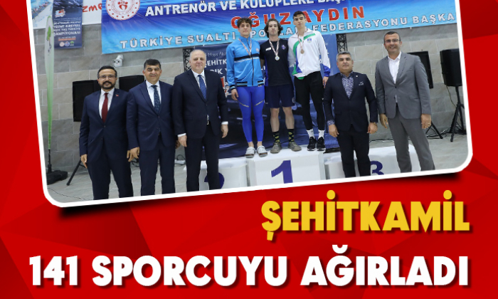 ŞEHİTKAMİL, 141 SPORCUYU AĞIRLADI