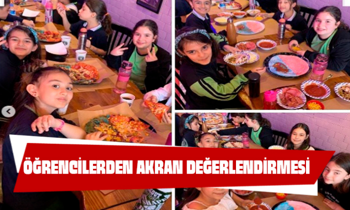ÖĞRENCİLERDEN AKRAN DEĞERLENDİRMESİ