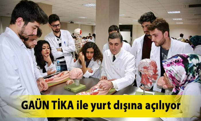 GAÜN TİKA ile yurt dışına açılıyor