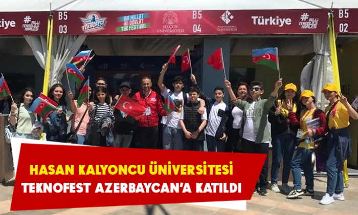 HKÜ, TEKNOFEST Azerbaycan’a Katıldı