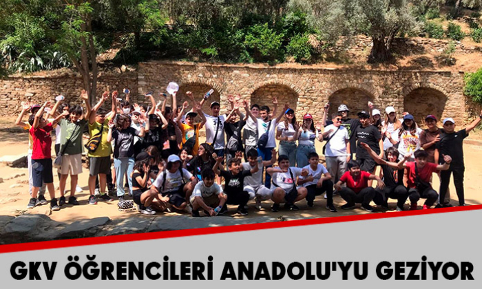 GKV öğrencileri Anadolu'yu geziyor