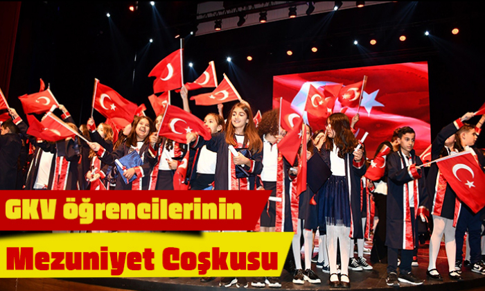 GKV öğrencilerinin mezuniyet coşkusu