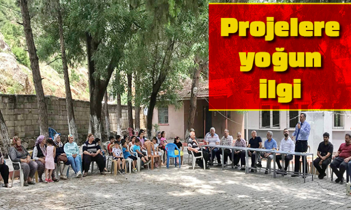 Projelere yoğun ilgi