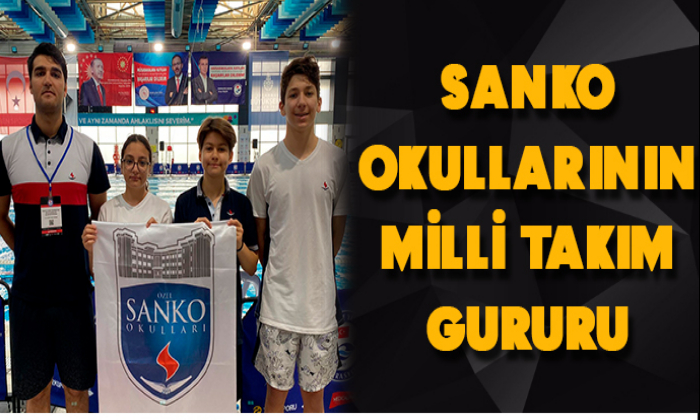 SANKO Okullarının milli takım gururu