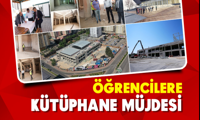 ÖĞRENCİLERE KÜTÜPHANE MÜJDESİ
