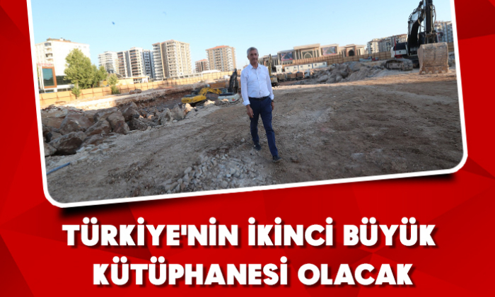 TÜRKİYE'NİN İKİNCİ BÜYÜK KÜTÜPHANESİ