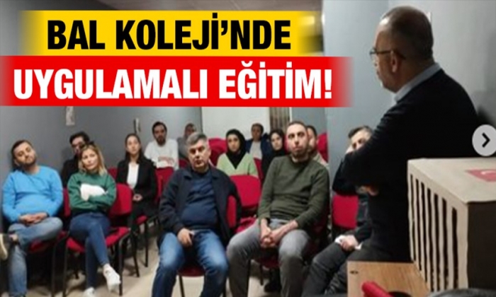 Bal Koleji’nde uygulamalı eğitim!