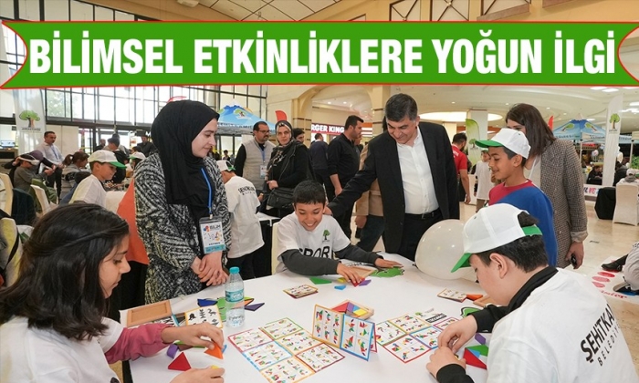Bilimsel etkinliklere yoğun ilgi