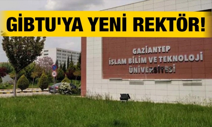 GİBTU'ya yeni rektör!