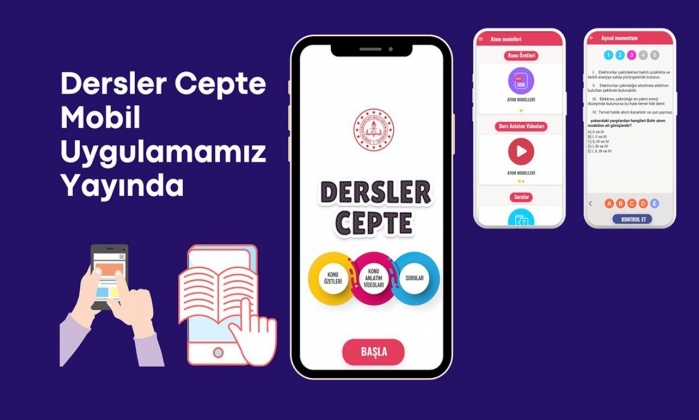 Lise öğrencileri için "Dersler Depte" mobil uygulaması