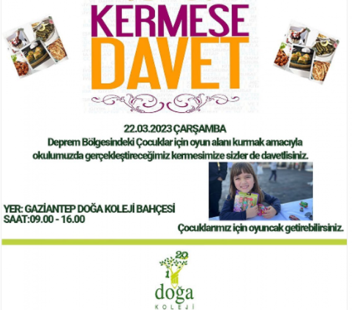 Doğa Koleji kermes açtı!