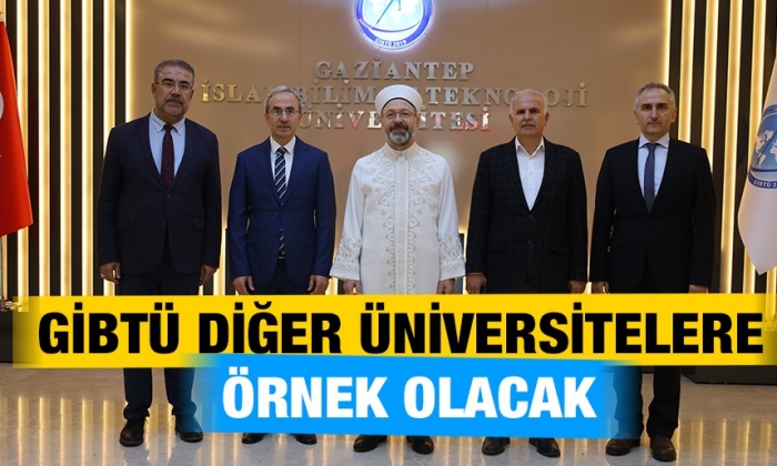 GİBTÜ diğer üniversitelere örnek olacak