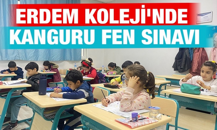 Erdem Koleji'nde Kanguru Fen Sınavı
